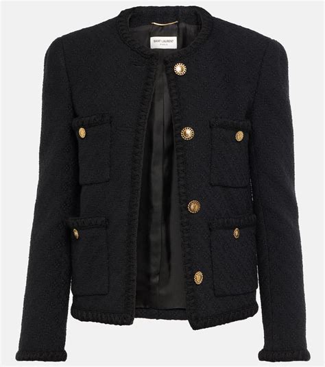 saint laurent jacket replica|saint laurent tweed.